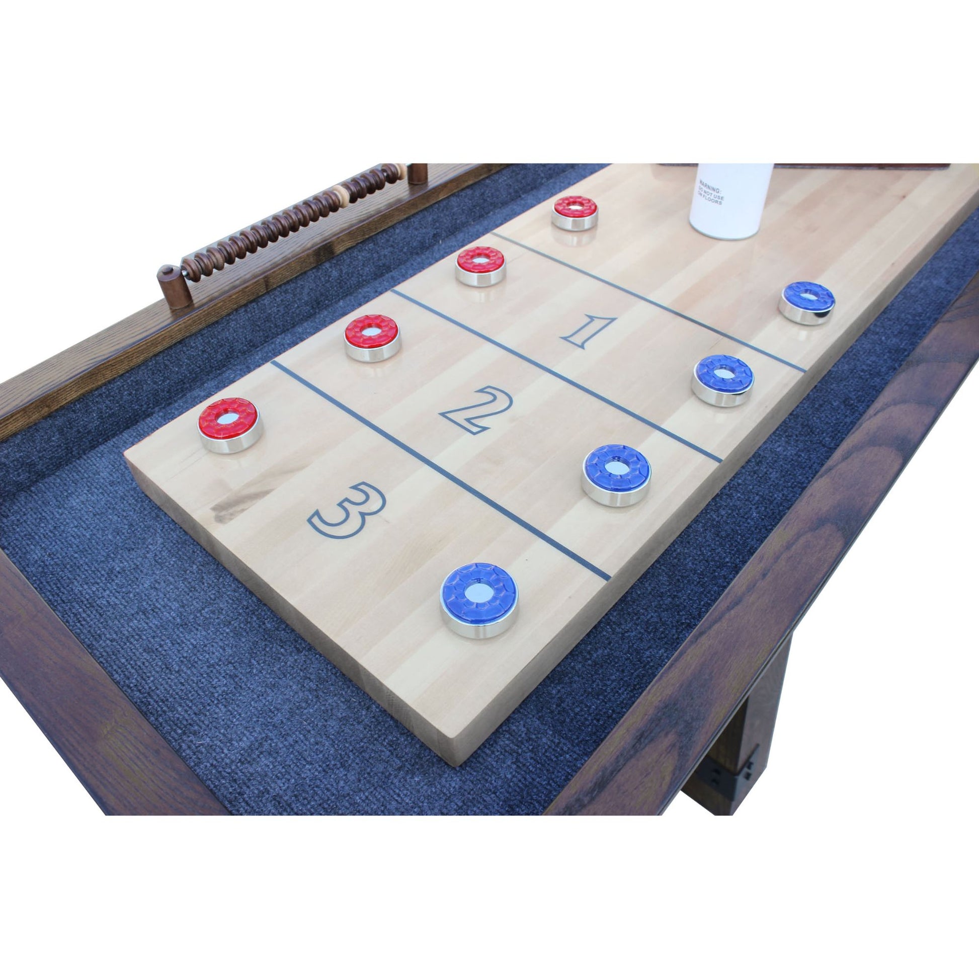 Hathaway Cheyenne 12ft Shuffleboard Table - Gaming Blaze