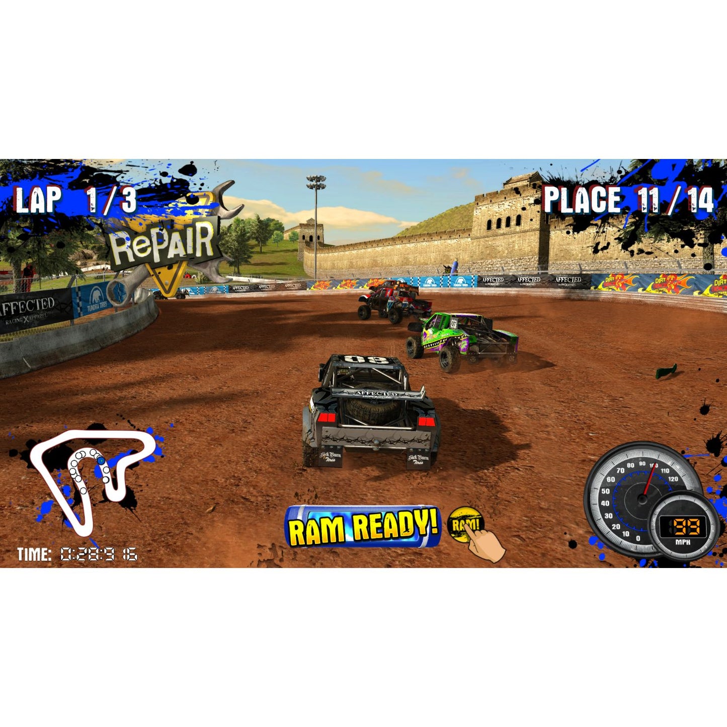 Raw Thrills Nitro Trucks Arcade Game - Gaming Blaze