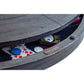 Darafeev Trestle 2 Way 54″ Round Poker Dining Table - Gaming Blaze