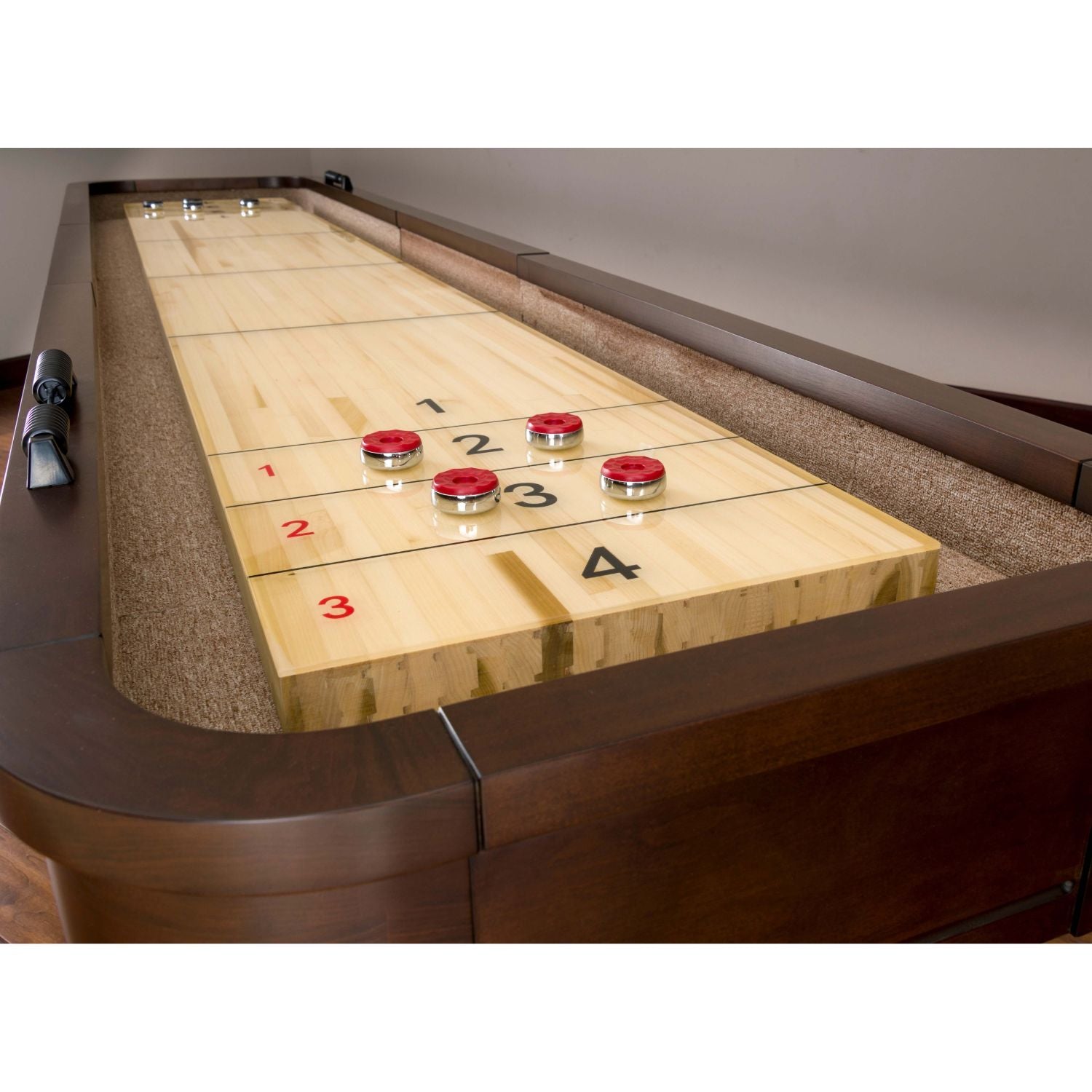 American Heritage Milan Shuffleboard Table - Gaming Blaze