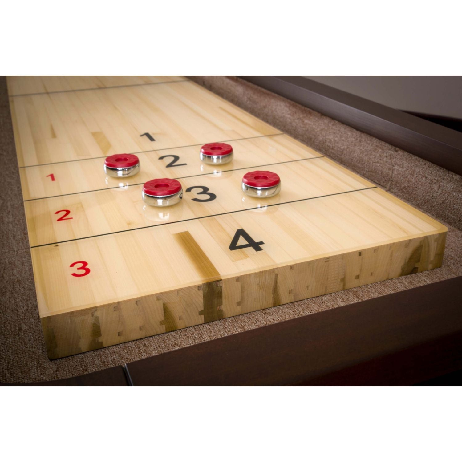 American Heritage Milan Shuffleboard Table - Gaming Blaze