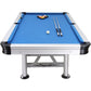 Playcraft Extera 8' Outdoor Pool Table with Playing Accessories - Gaming Blaze