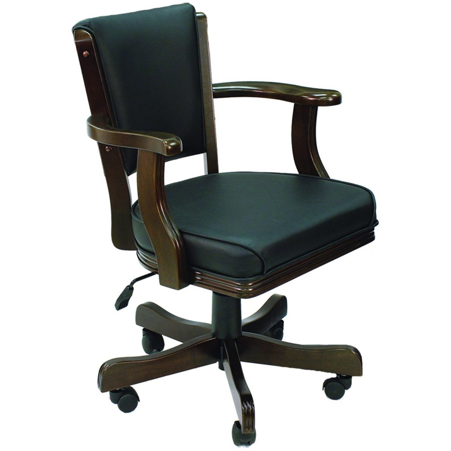 RAM Game Room Swivel Poker Game Arm Chair Set - Gaming Blaze