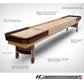 Grand Hudson Deluxe Hybrid Shuffleboard Table 9'-22' with Custom Stain Options - Gaming Blaze