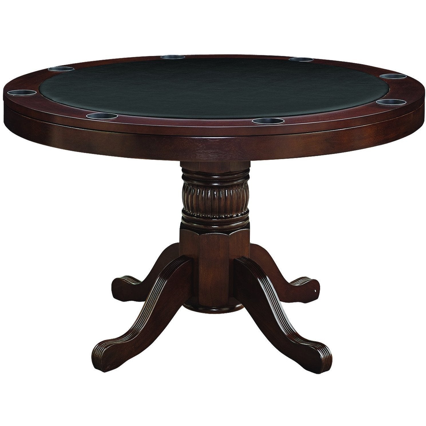 RAM Game Room 2 in 1 Round Poker Table 48" - Gaming Blaze