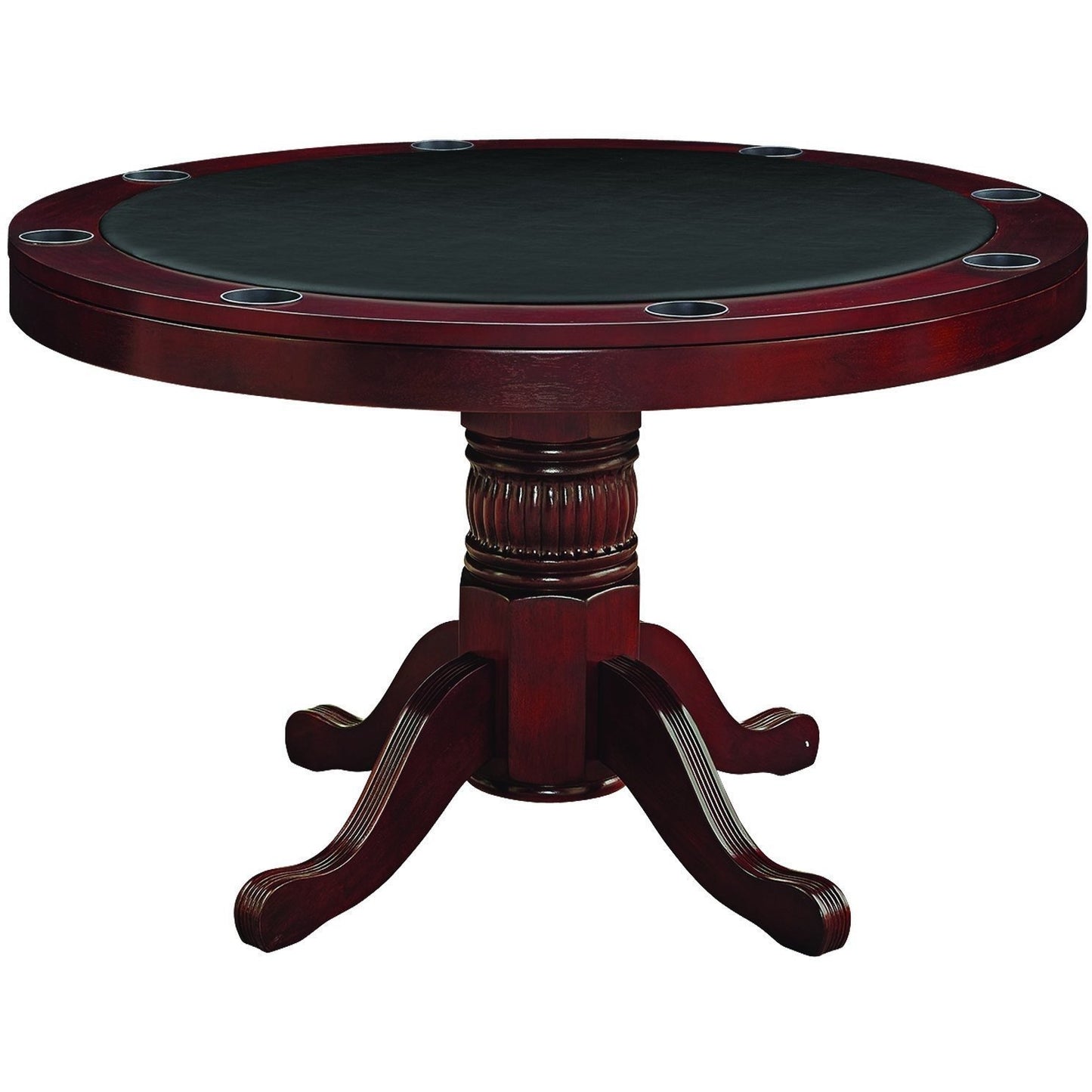 RAM Game Room 2 in 1 Round Poker Table 48" - Gaming Blaze