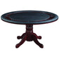 Convertible 2 in 1 Round Poker Dining Table - Gaming Blaze