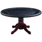 RAM Game Room Convertible Round Dining Poker Table 8 Person - Gaming Blaze