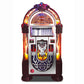 Rock-Ola Bubbler Harley-Davidson Flames CD Jukebox Brushed Aluminum - Gaming Blaze