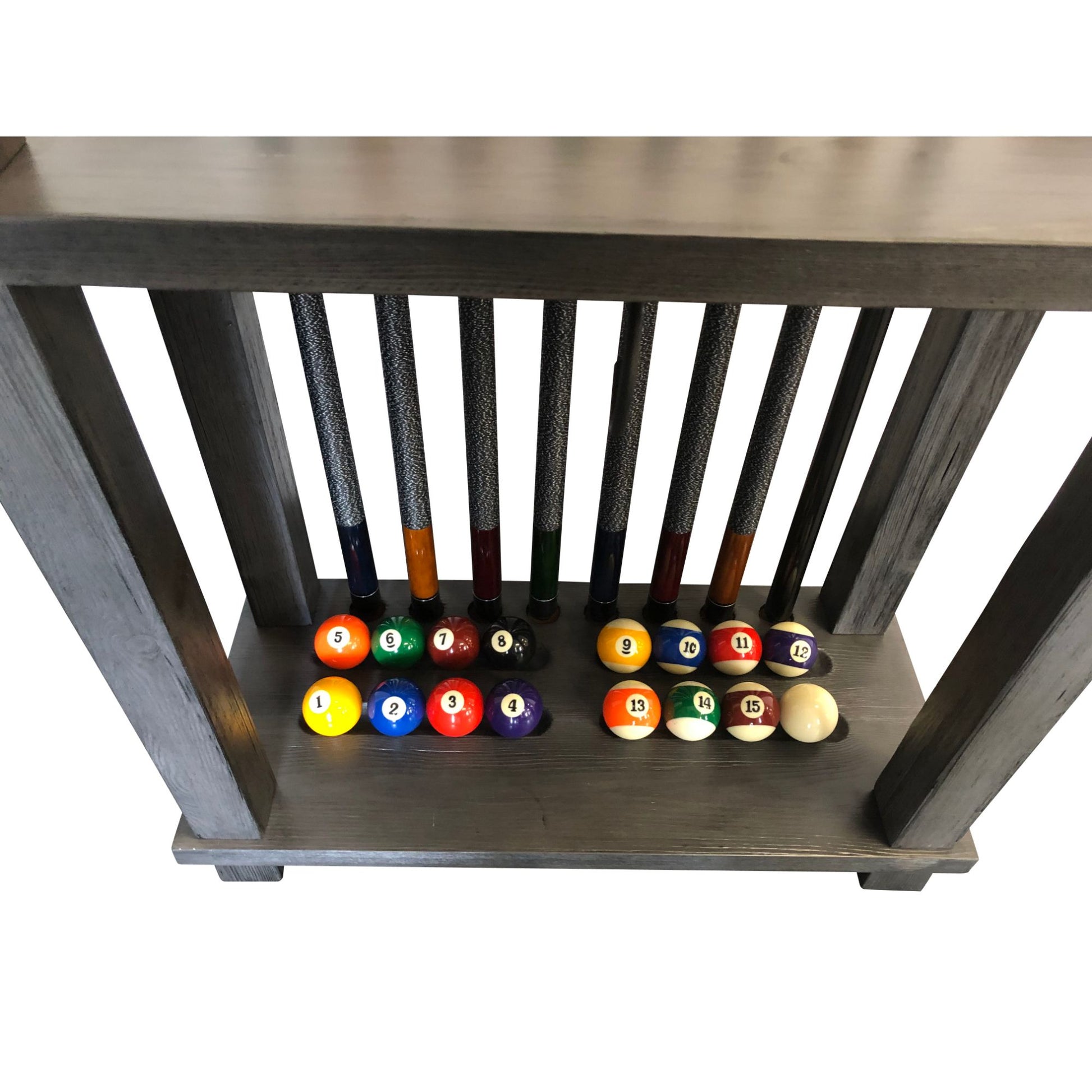 Playcraft Premium Hardwood Billiard Floor Rack - Gaming Blaze