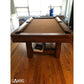 Playcraft Willow Bend Slate Pool Table w/ Dining Top & Bench