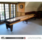 Hudson Intimidator Shuffleboard Table 9'-22' with Custom Stain Options - Gaming Blaze