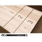 Hudson Intimidator Shuffleboard Table 9'-22' with Custom Stain Options - Gaming Blaze