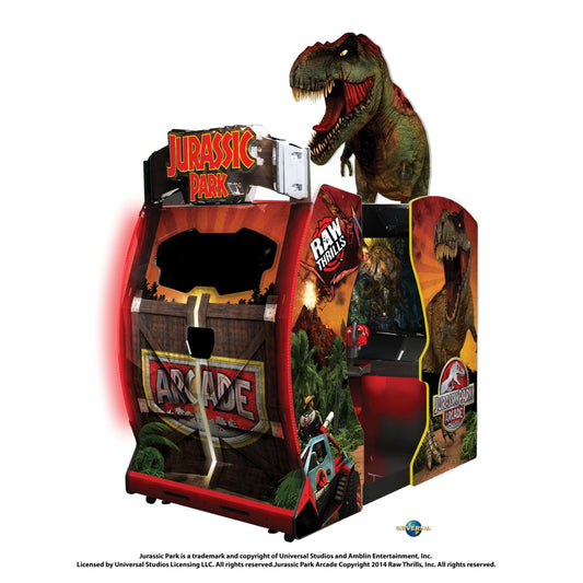 Raw Thrills Jurassic Park Arcade Game - Gaming Blaze