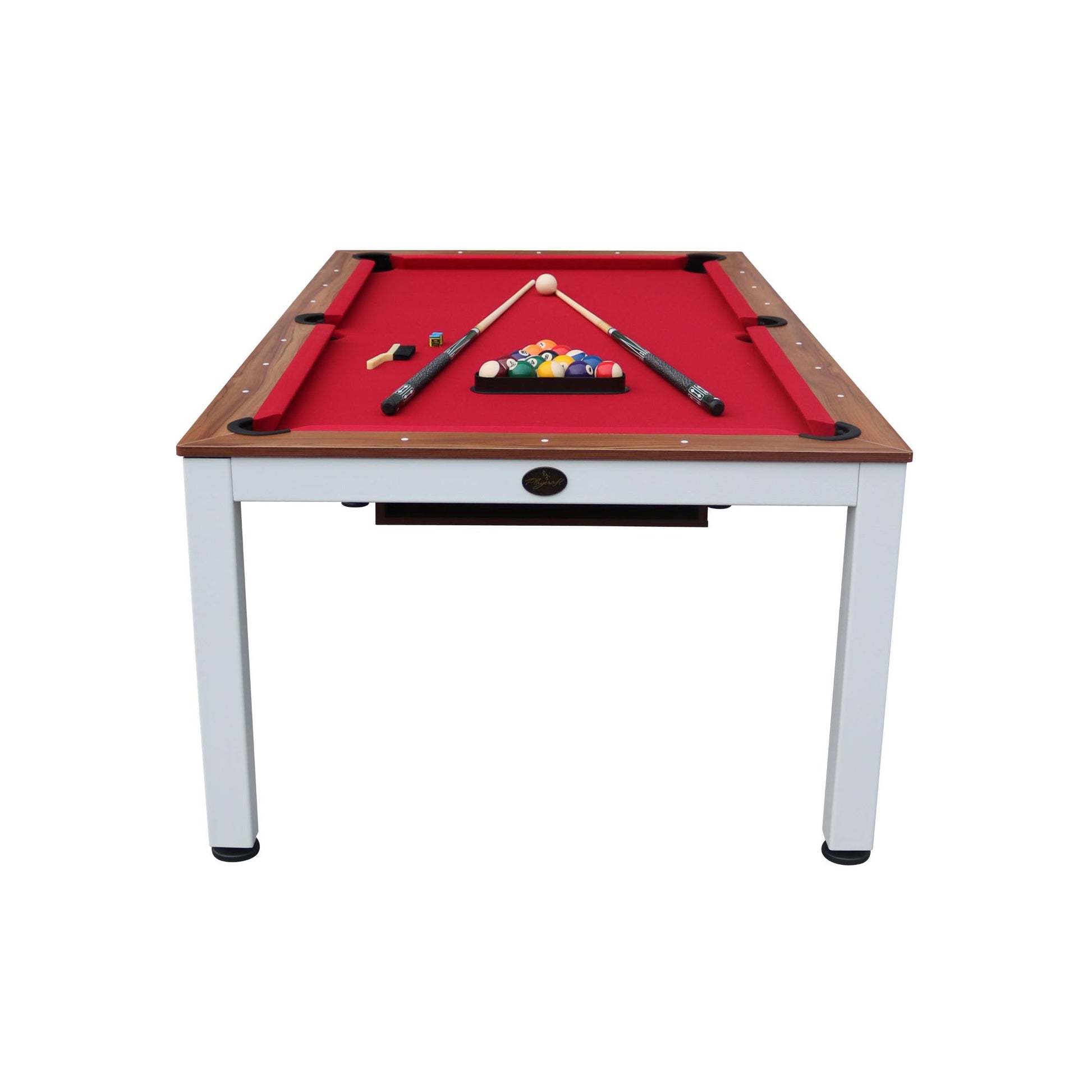 Playcraft Glacier 7' Pool Table with Dining Top - Gaming Blaze