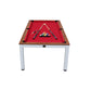 Playcraft Glacier 7' Pool Table with Dining Top - Gaming Blaze