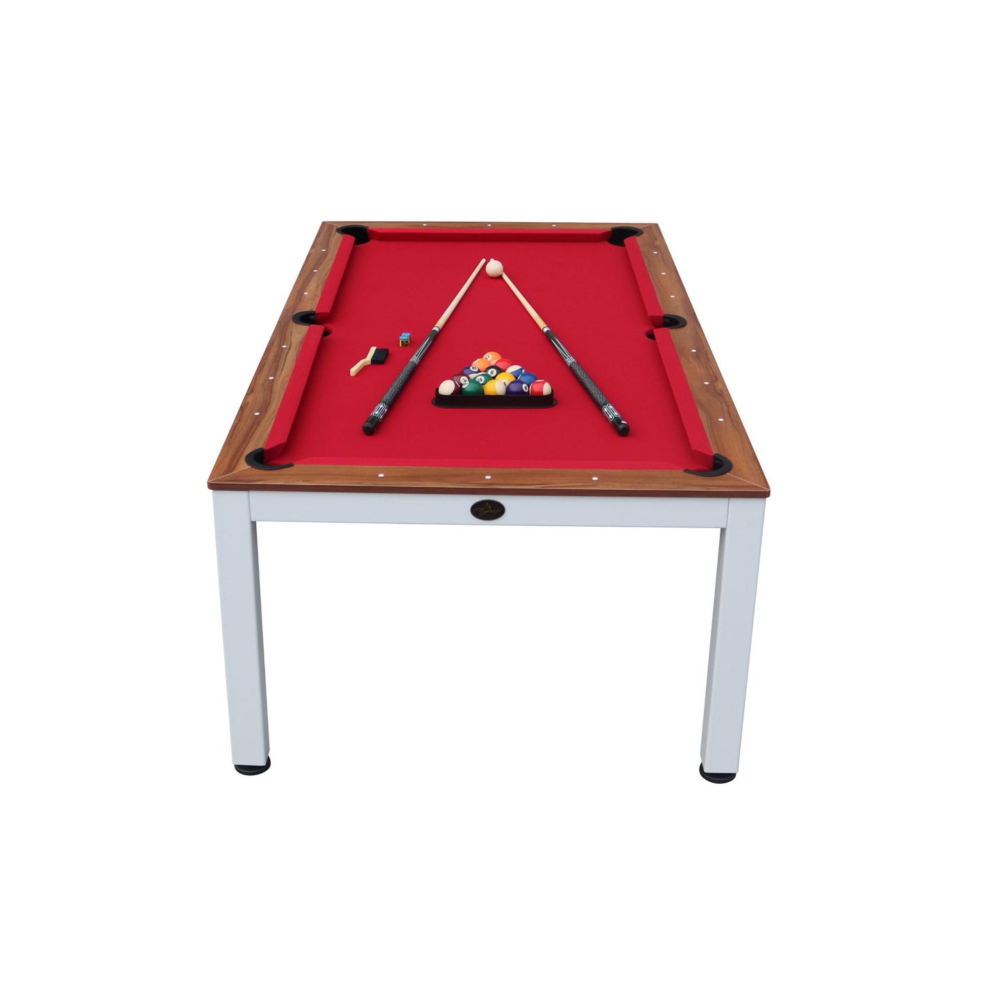 Playcraft Glacier 7' Pool Table with Dining Top - Gaming Blaze