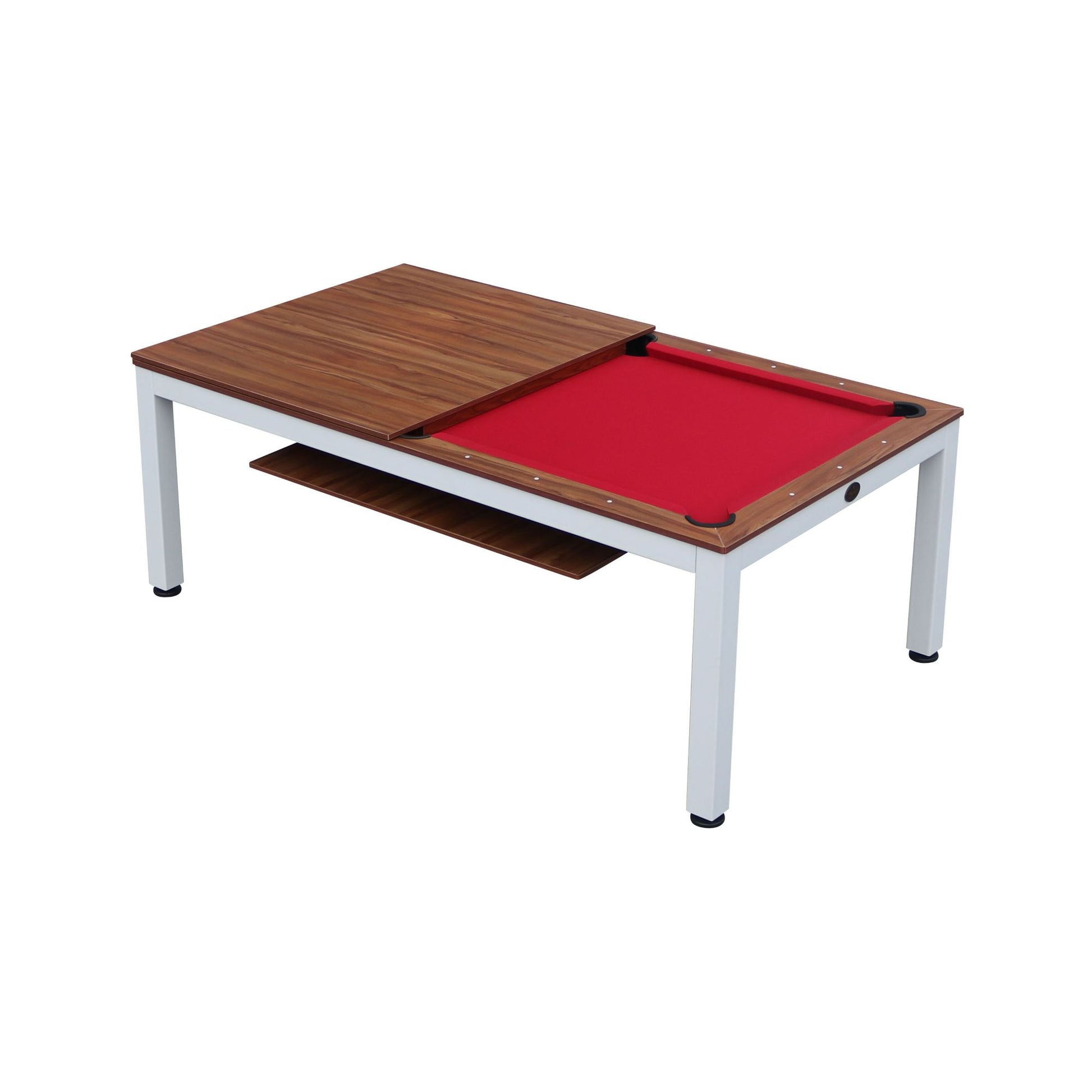 Playcraft Glacier 7' Pool Table with Dining Top - Gaming Blaze