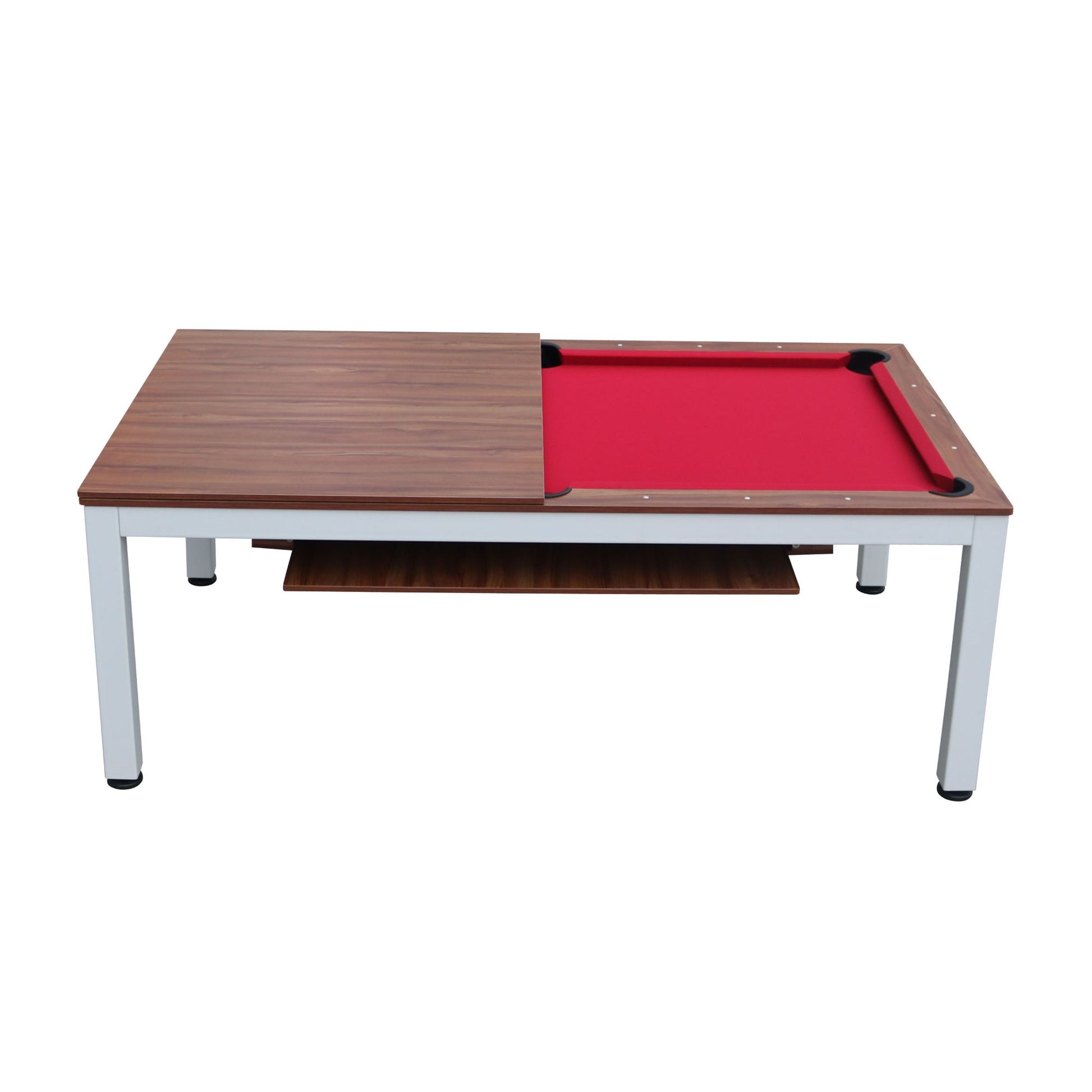 Playcraft Glacier 7' Pool Table with Dining Top - Gaming Blaze