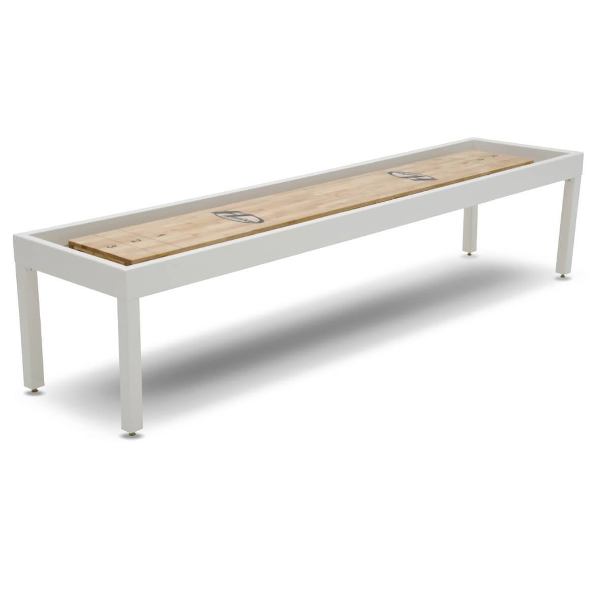 Hudson Metro Shuffleboard Table 9'-22' with Custom Finish Options - Gaming Blaze