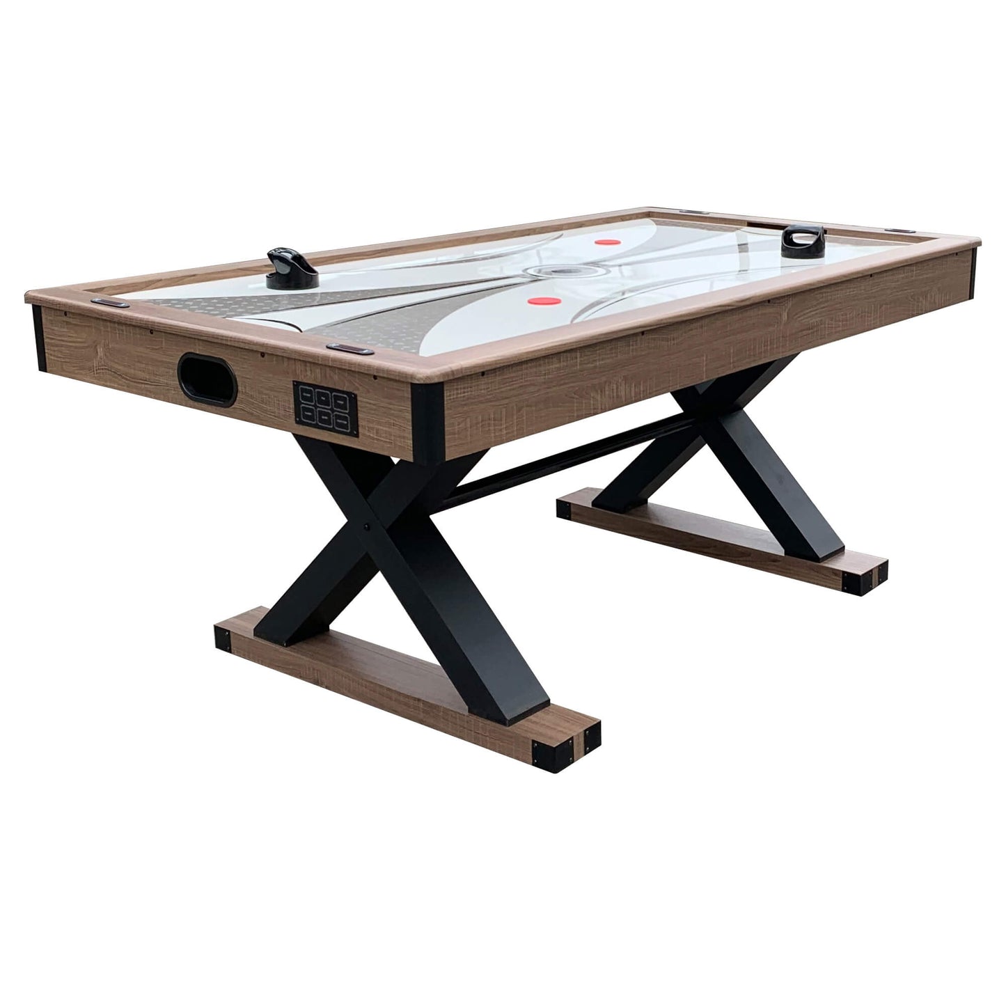Hathaway Excalibur 6ft Multi Game Air Hockey Table with Table Tennis Top - Gaming Blaze