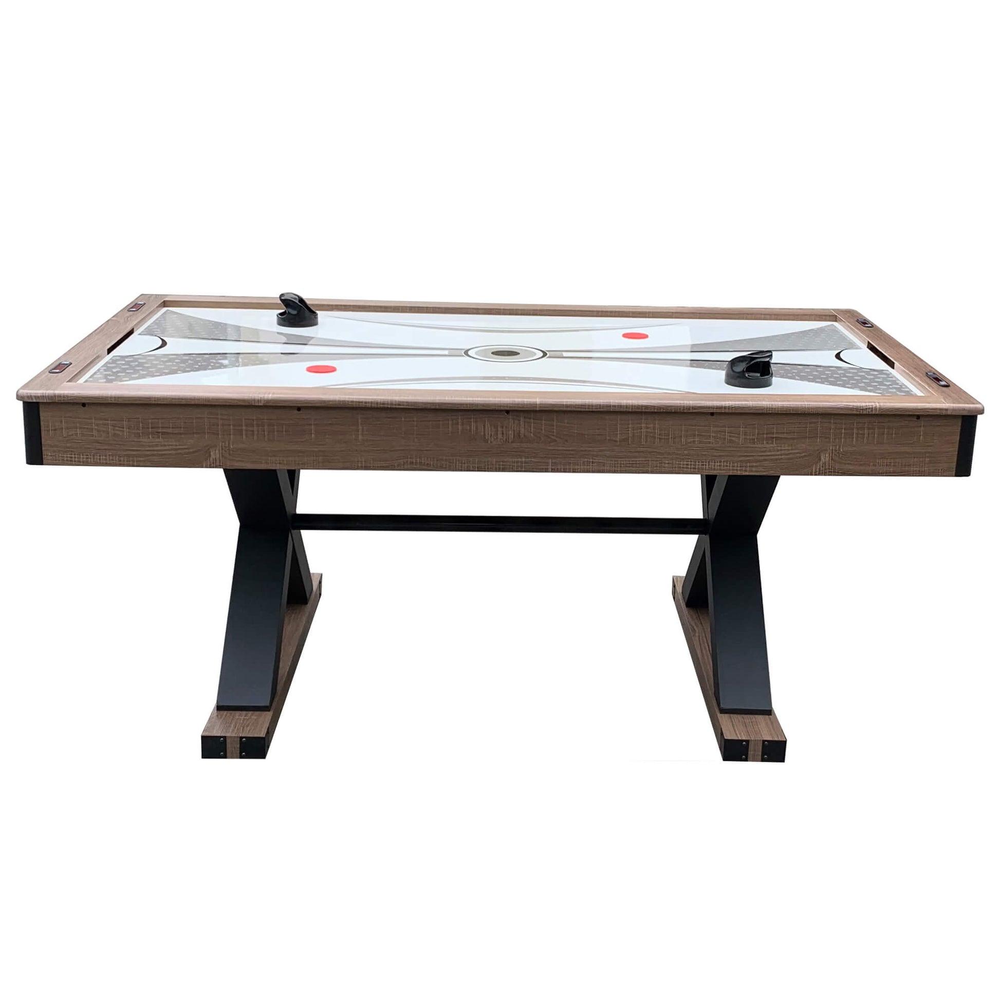 Hathaway Excalibur 6ft Multi Game Air Hockey Table with Table Tennis Top - Gaming Blaze