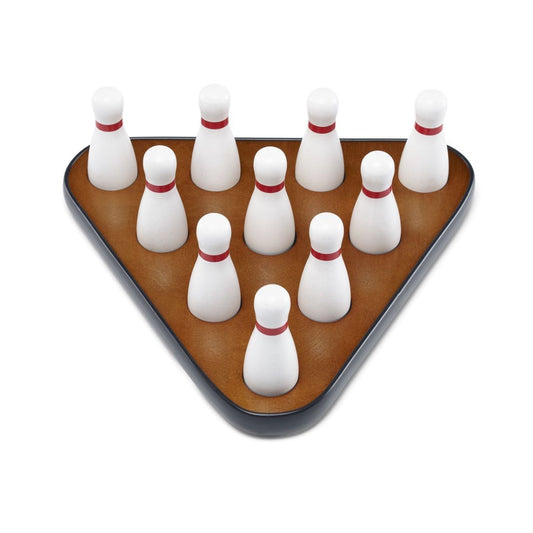 Playcraft Deluxe Pin Setter and Set of 10 Hardwood Bowling Pins - Gaming Blaze