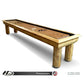Hudson Ponderosa Shuffleboard Table 9'-22' with Custom Stain Options - Gaming Blaze