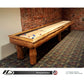 Hudson Ponderosa Shuffleboard Table 9'-22' with Custom Stain Options - Gaming Blaze