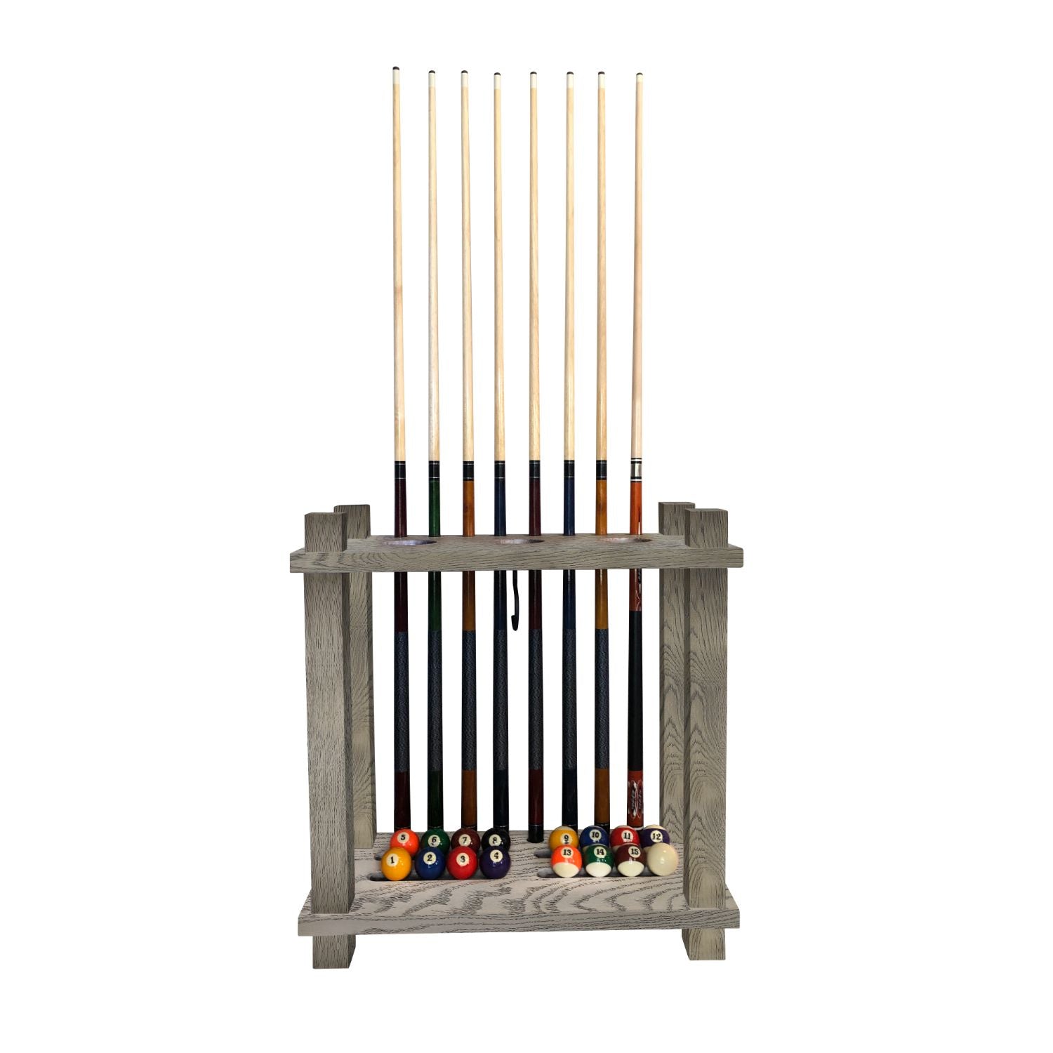 Playcraft Premium Hardwood Billiard Floor Rack - Gaming Blaze