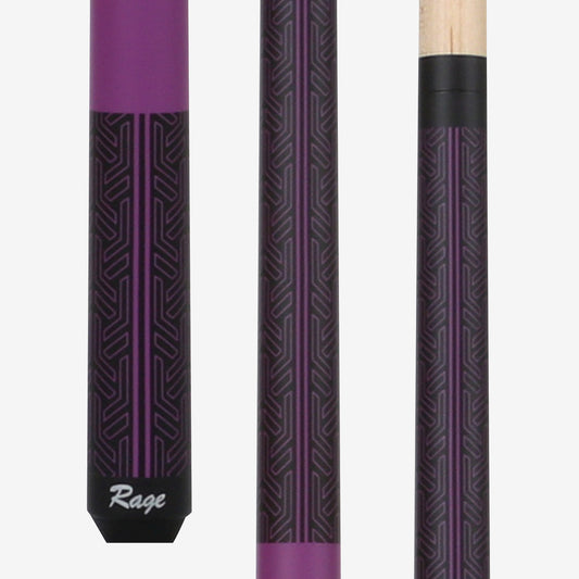 American Heritage RG117 Rage Matte Paint Pattern Series Pool Cue - Gaming Blaze