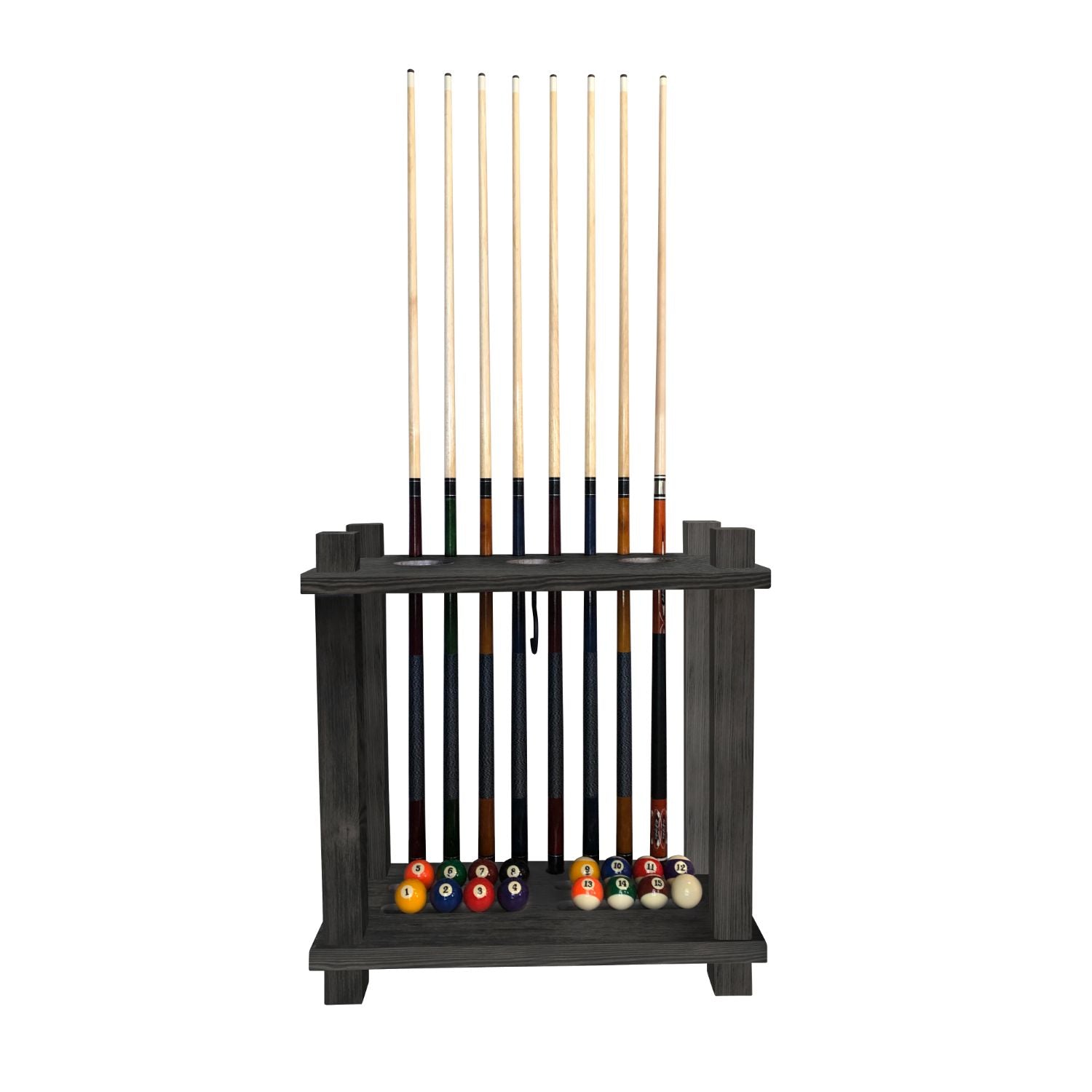 Playcraft Premium Hardwood Billiard Floor Rack - Gaming Blaze