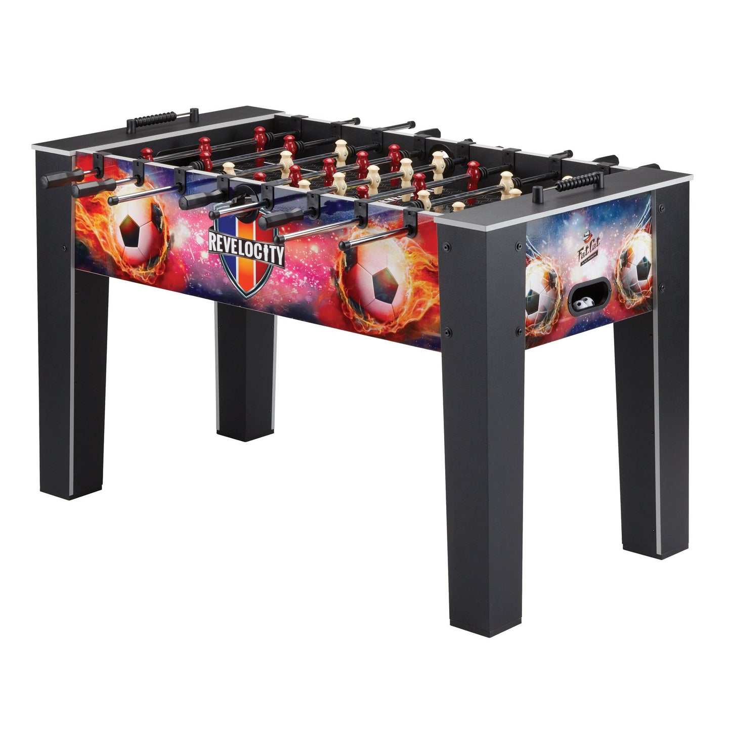 Fat Cat Revelocity 60" Foosball Table - Gaming Blaze