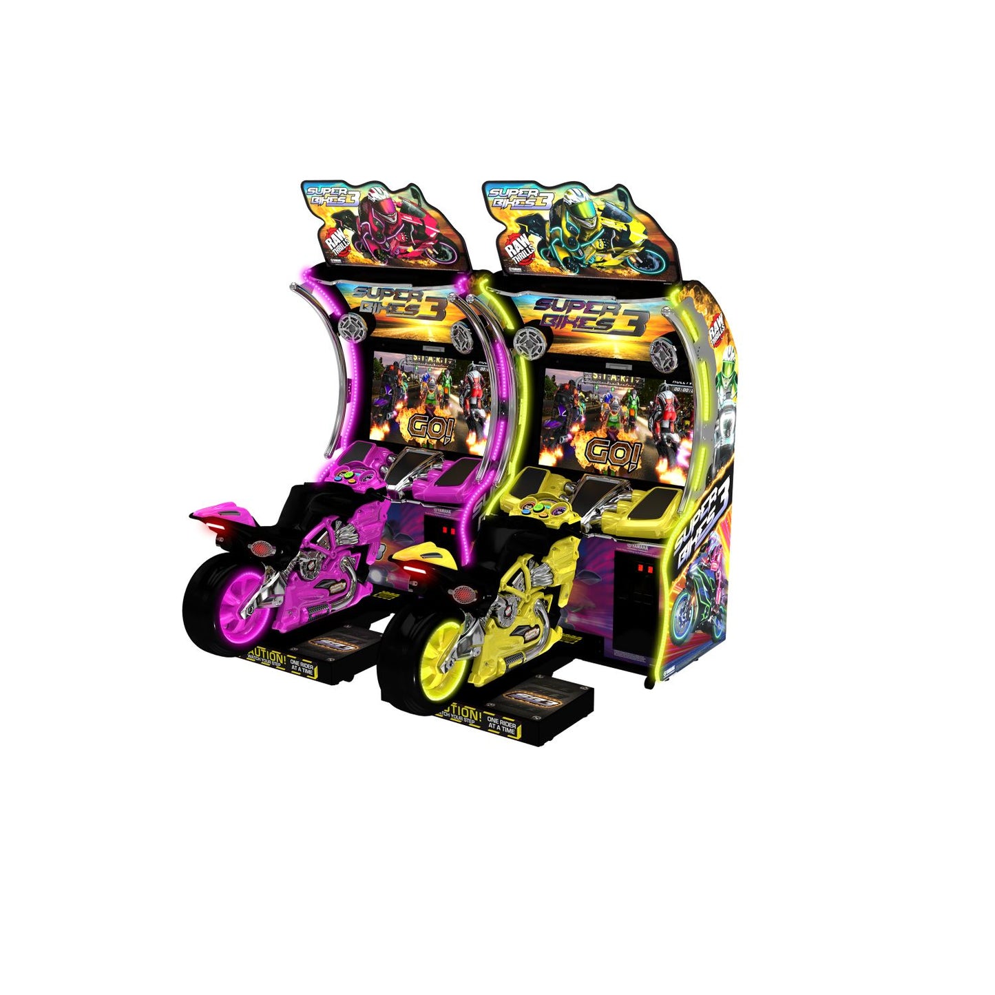 Raw Thrills Super Bikes 3 Arcade Game - Gaming Blaze