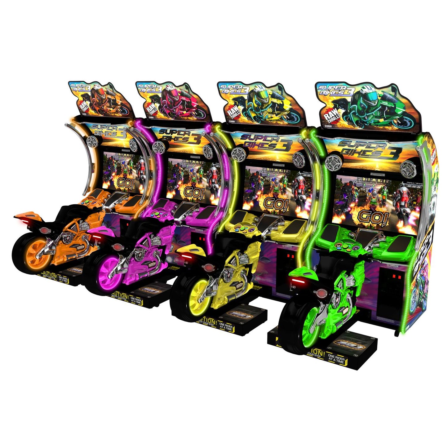 Raw Thrills Super Bikes 3 Arcade Game - Gaming Blaze