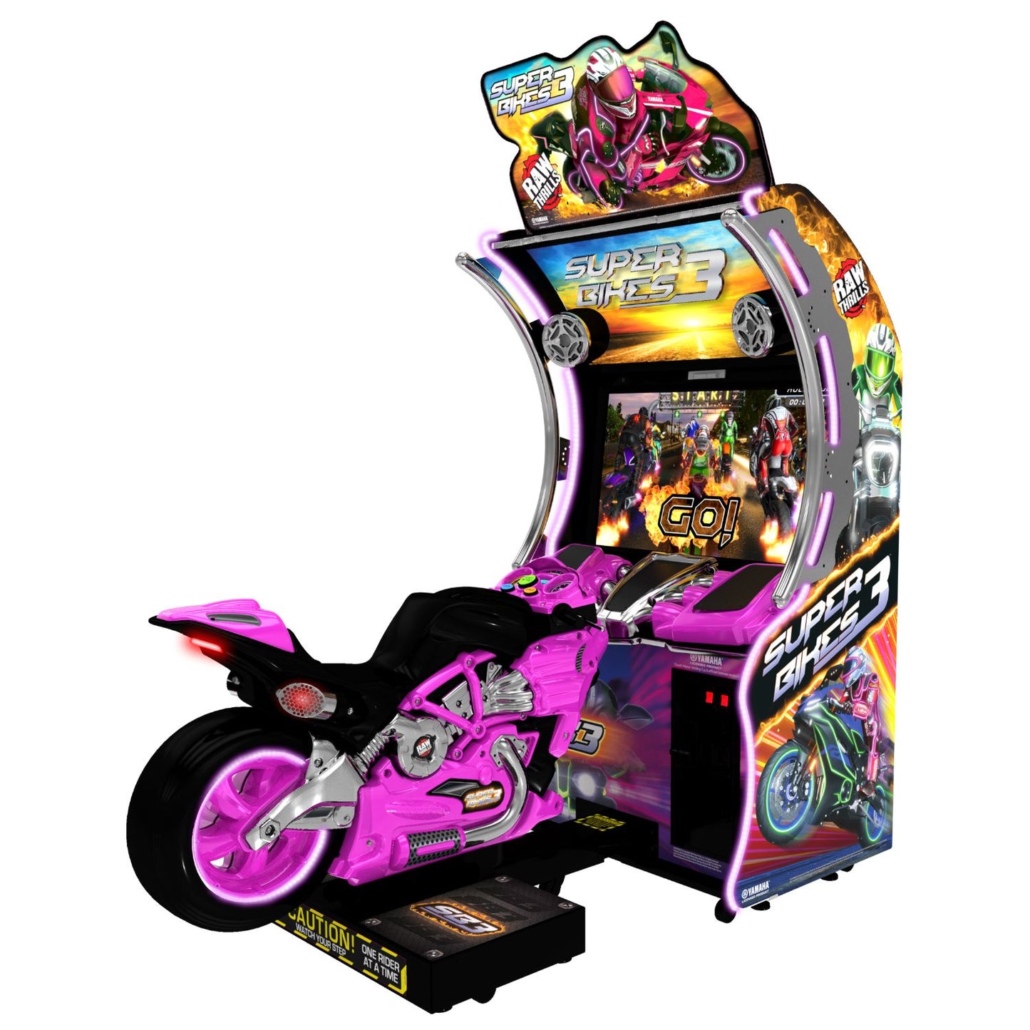 Raw Thrills Super Bikes 3 Arcade Game - Gaming Blaze