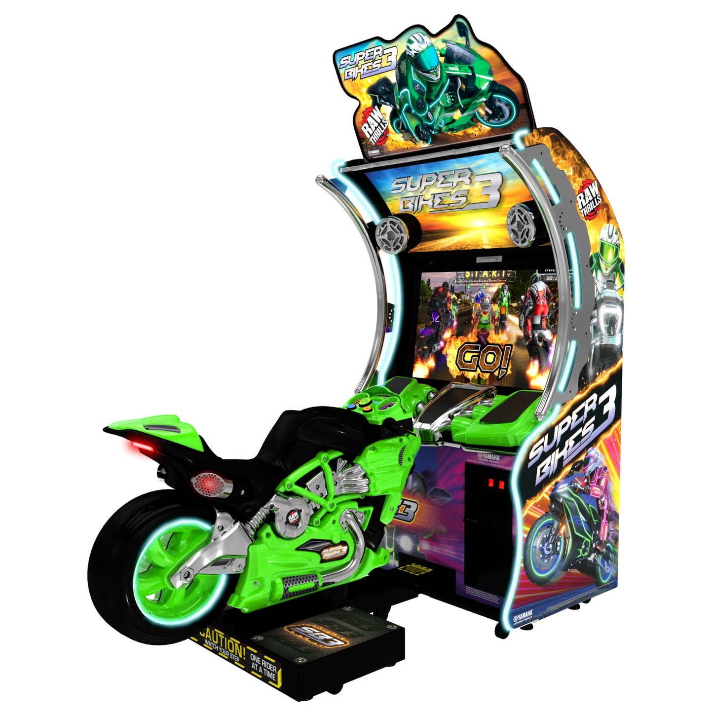 Raw Thrills Super Bikes 3 Arcade Game - Gaming Blaze