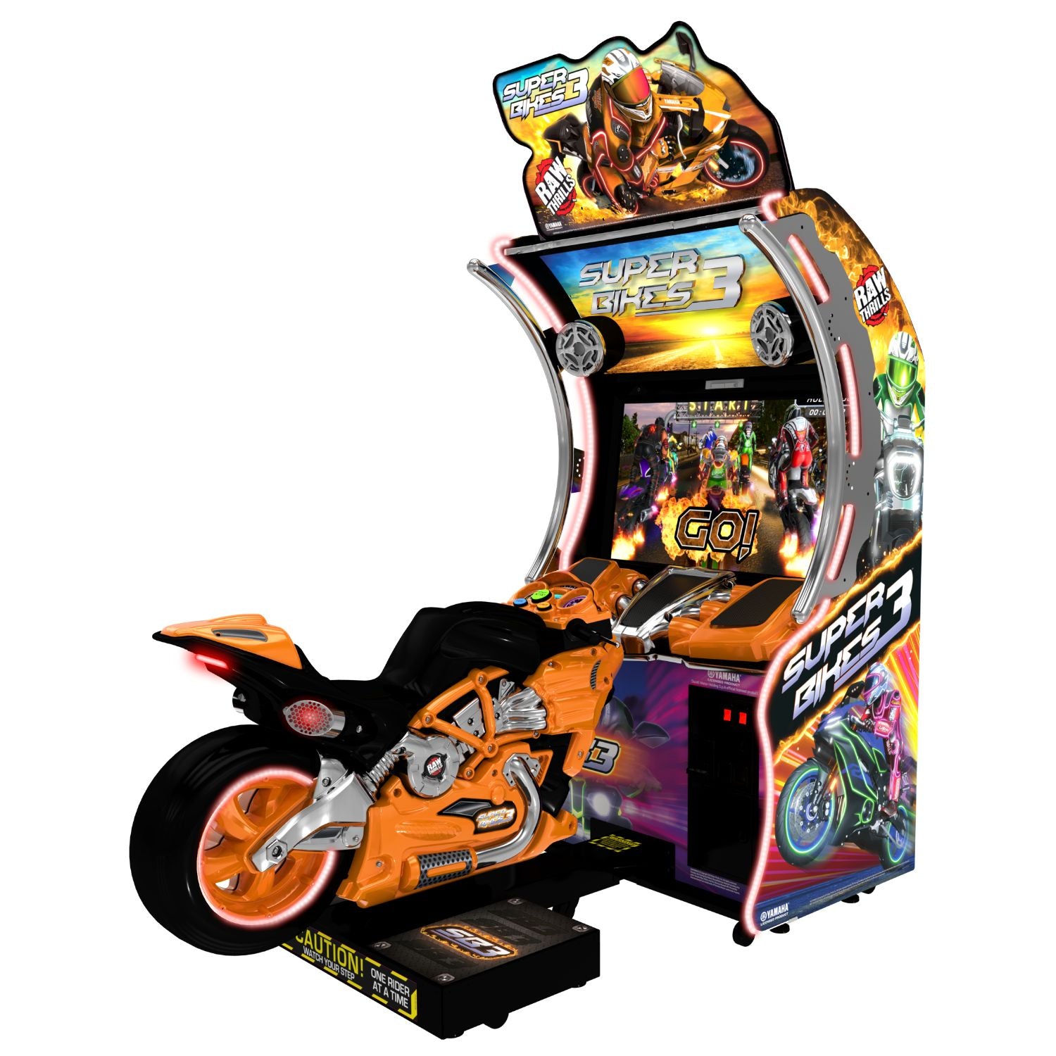 Raw Thrills Super Bikes 3 Arcade Game - Gaming Blaze