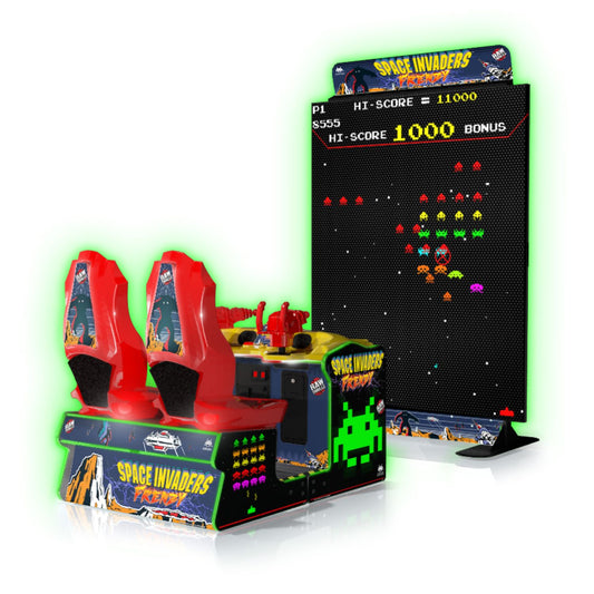 Raw Thrills Space Invaders Frenzy Arcade Game - Gaming Blaze