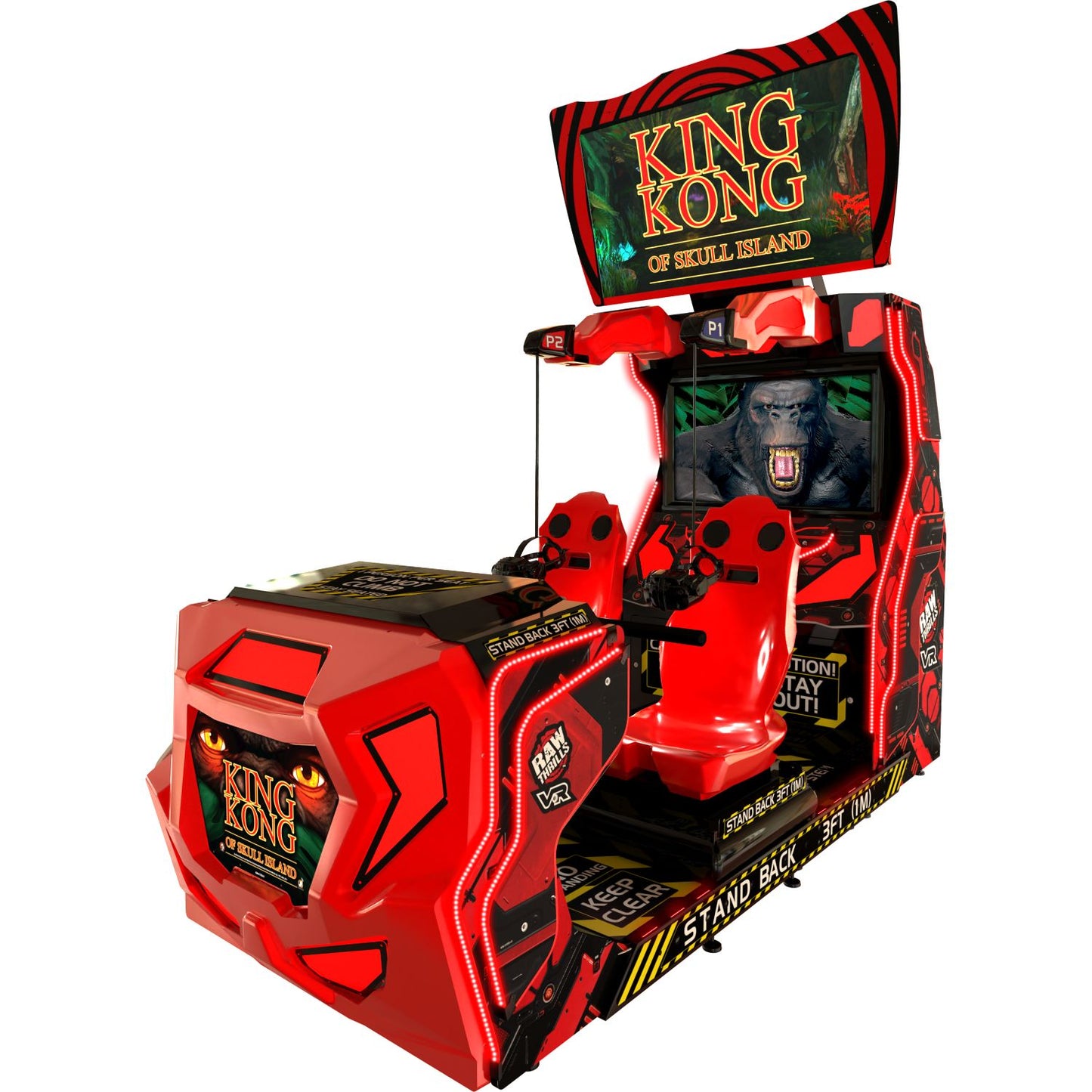 Raw Thrills King Kong of Skull Island VR Arcade Game - Gaming Blaze