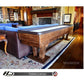 Hudson Torino Limited Edition Shuffleboard Table 9'-22' with Custom Stain Options - Gaming Blaze