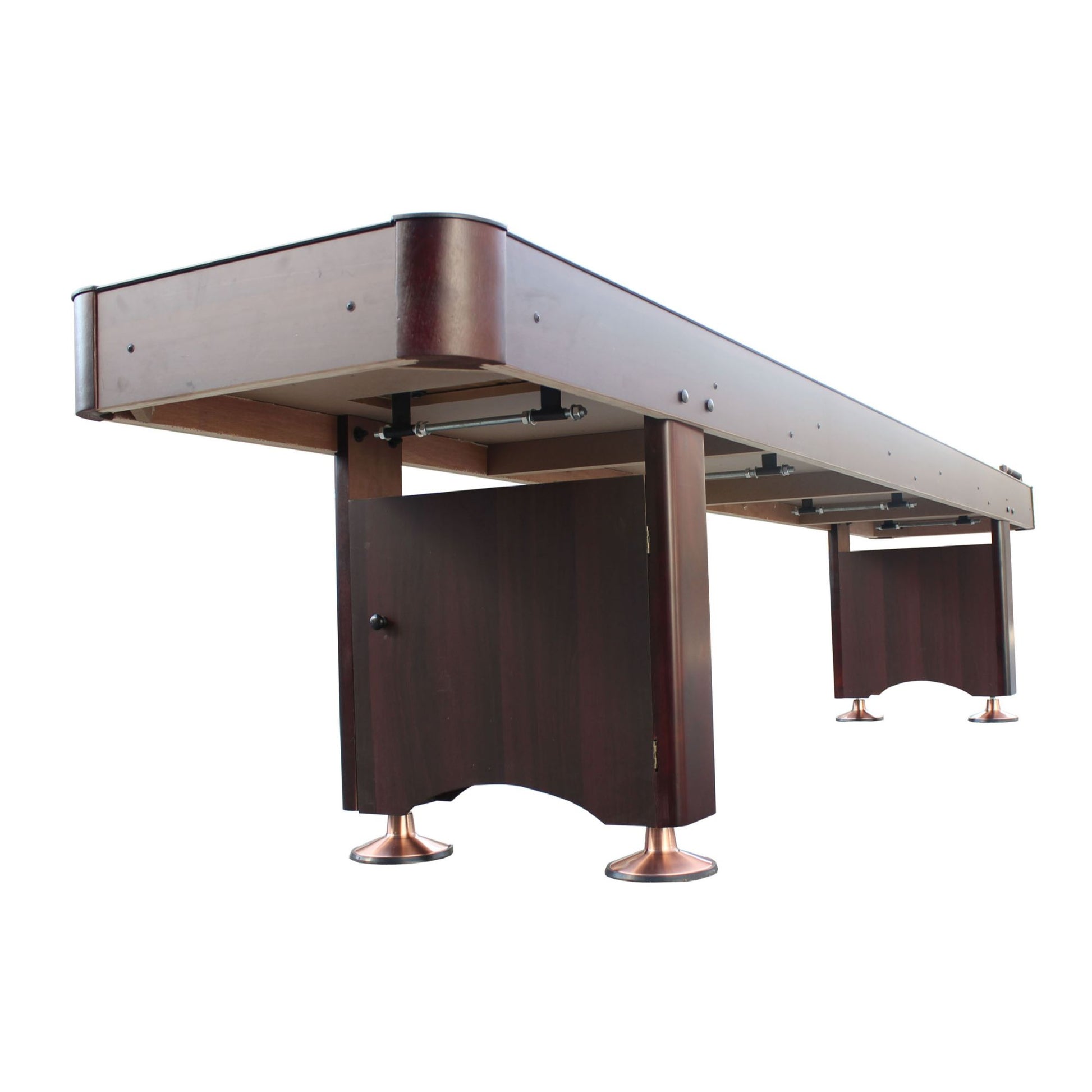 Playcraft Woodbridge Shuffleboard Table with Playing Accessories - Gaming Blaze