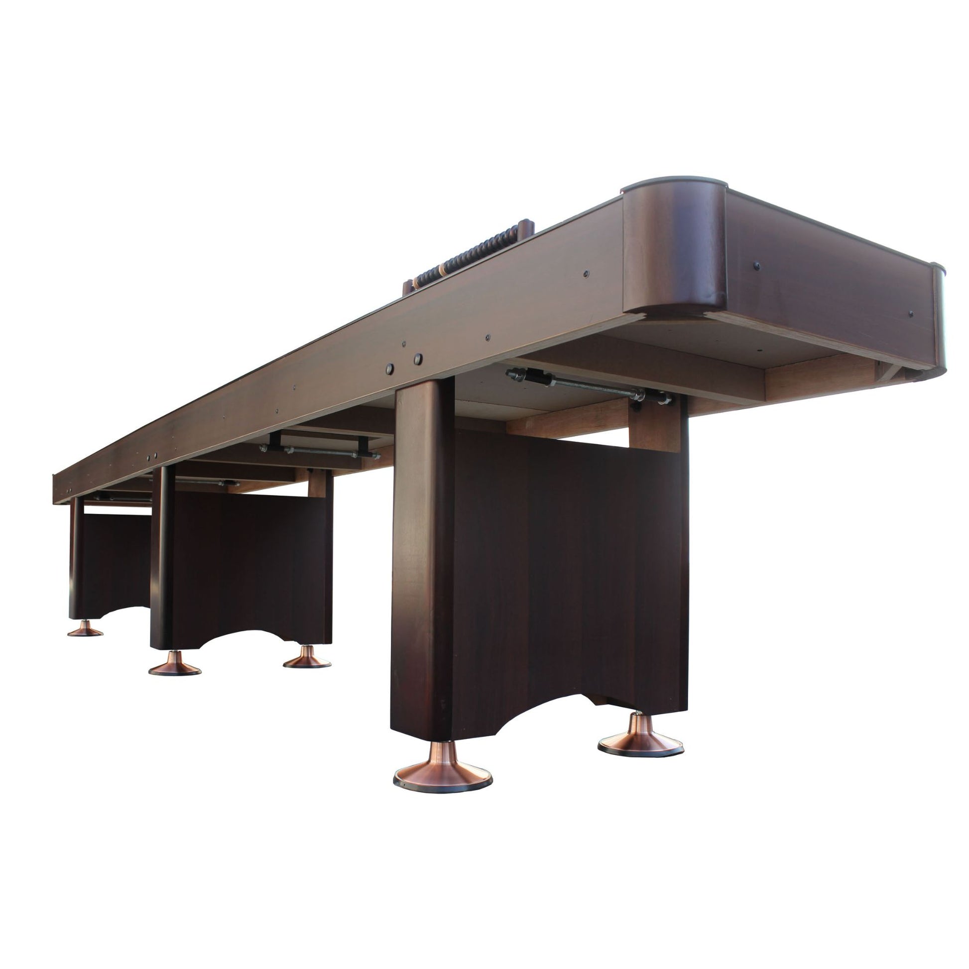 Playcraft Woodbridge Shuffleboard Table with Playing Accessories - Gaming Blaze