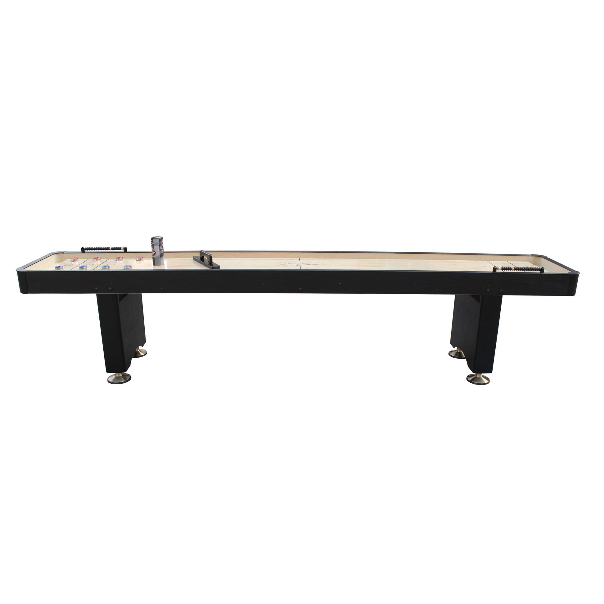 Playcraft Woodbridge Shuffleboard Table with Playing Accessories - Gaming Blaze
