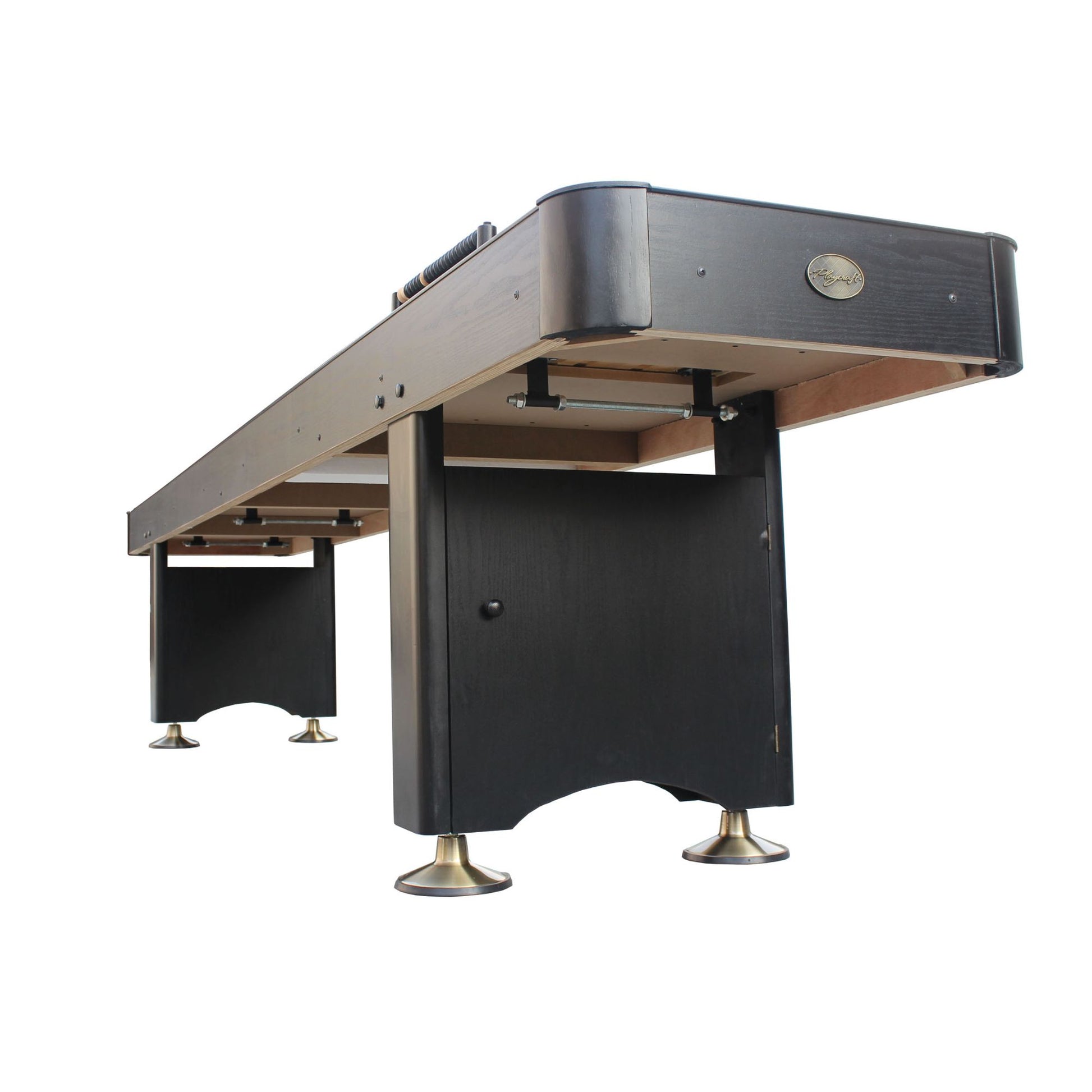 Playcraft Woodbridge Shuffleboard Table with Playing Accessories - Gaming Blaze