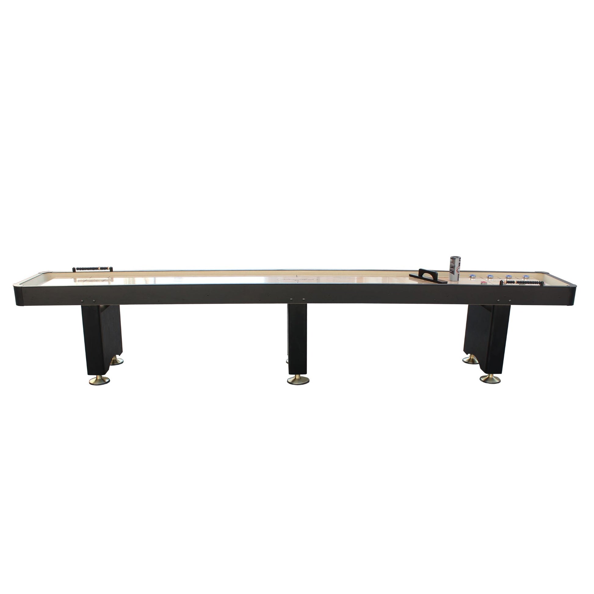 Playcraft Woodbridge Shuffleboard Table with Playing Accessories - Gaming Blaze