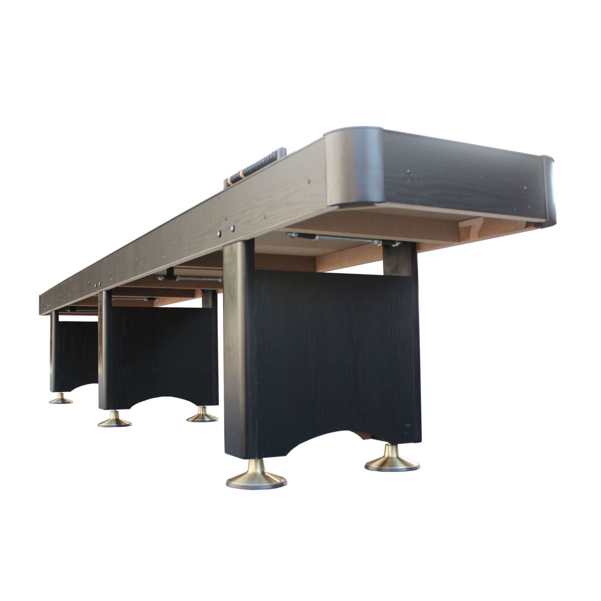 Playcraft Woodbridge Shuffleboard Table with Playing Accessories - Gaming Blaze