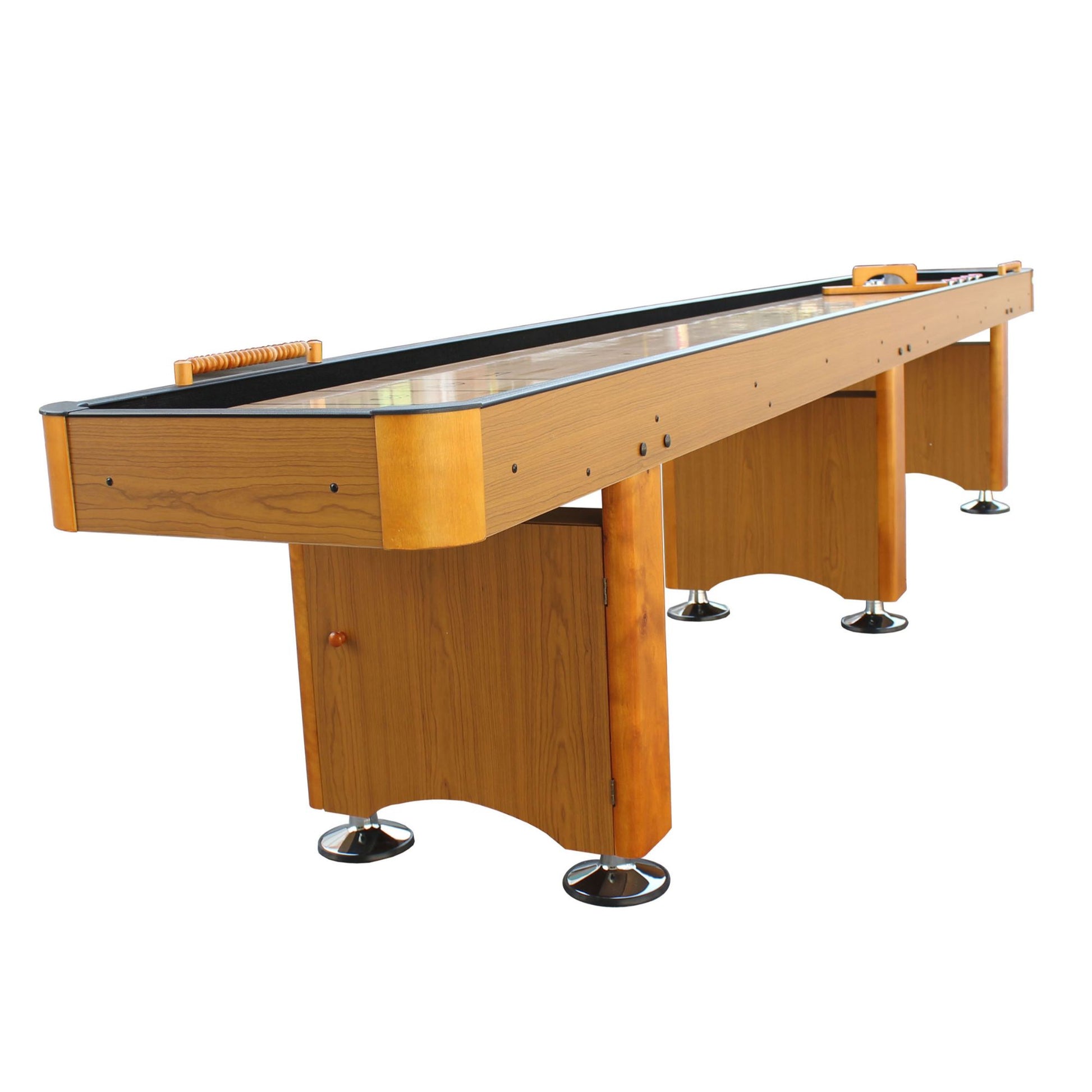 Playcraft Woodbridge Shuffleboard Table with Playing Accessories - Gaming Blaze