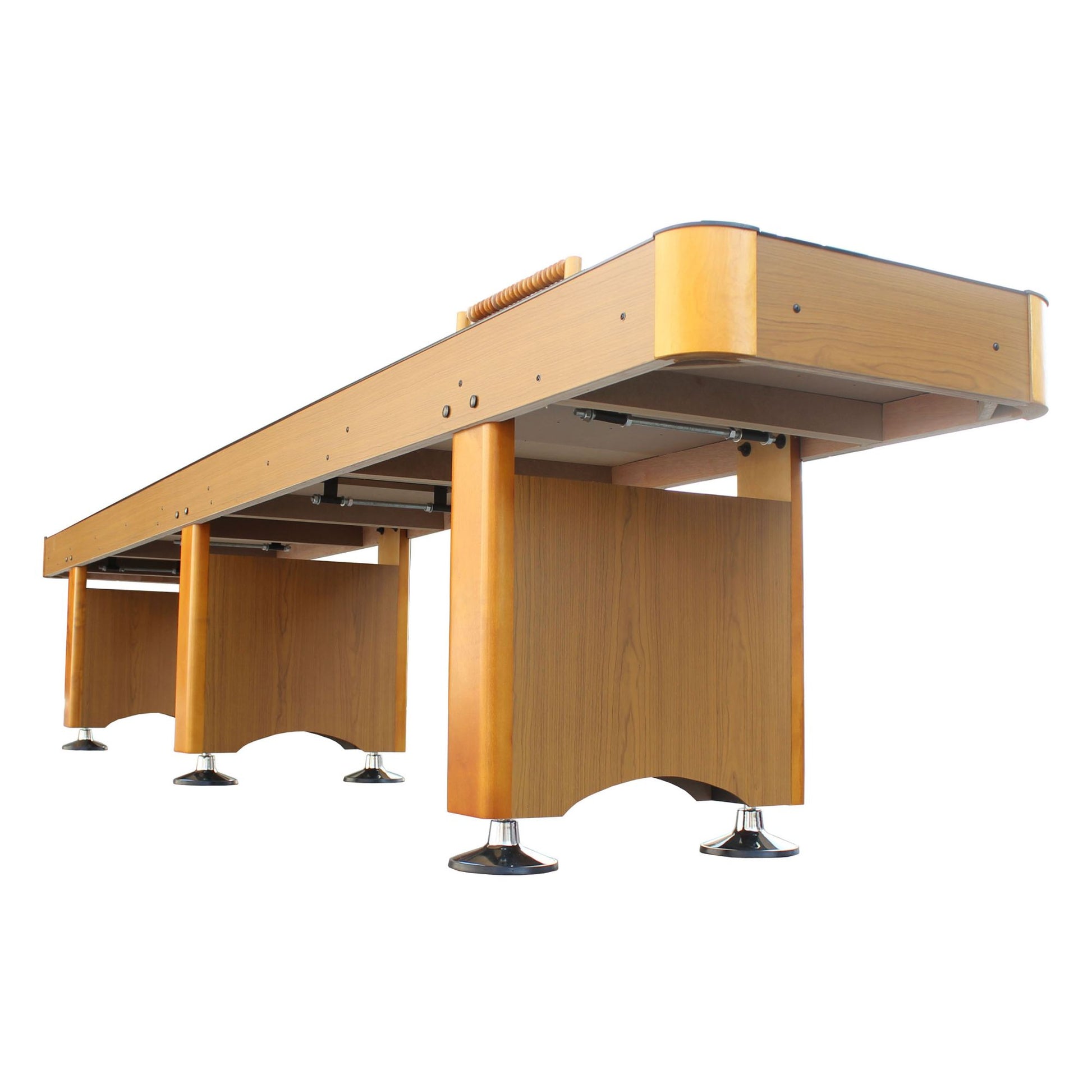 Playcraft Woodbridge Shuffleboard Table with Playing Accessories - Gaming Blaze