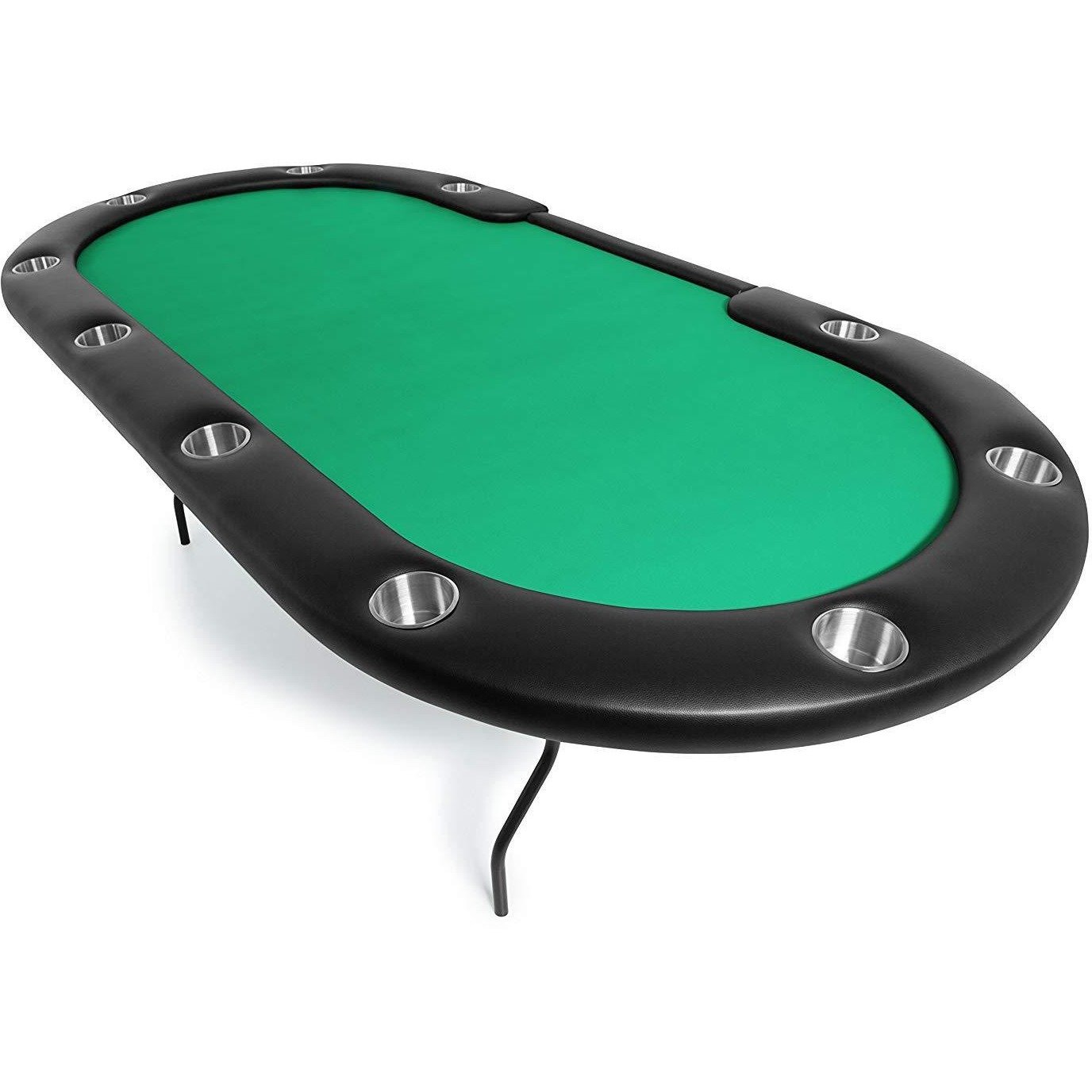 BBO Poker Tables Aces Pro Folding Poker Table 10 Person and Dealer - Gaming Blaze